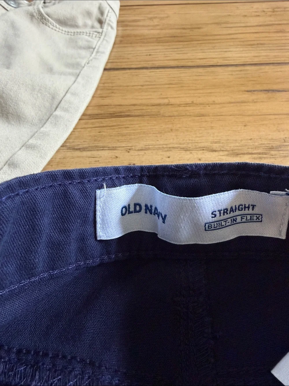 Old Navy Kids Two-Pack Jeans in Cream and Navy